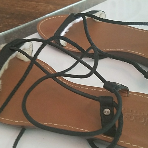 CLEARANCE. UGG Australia lace up sandals - Picture 2 of 8